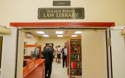 The Eulalie Byron Law Library is Now A Reality
