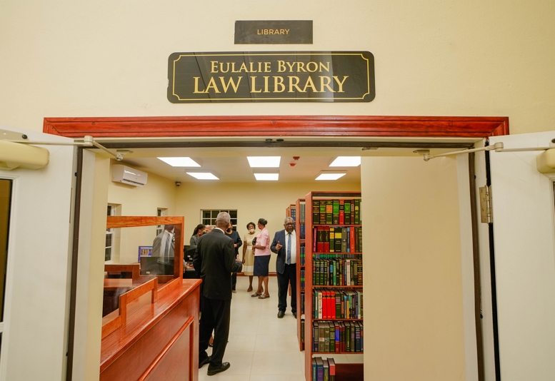 The Eulalie Byron Law Library is Now A Reality