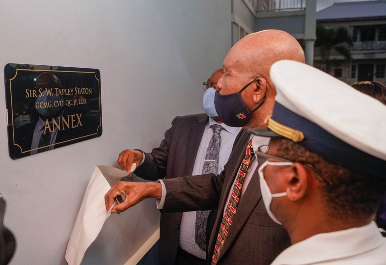 The S. W. Tapley Seaton Court Annex Opened